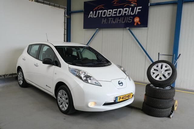 Wit Gebruikt 2016 Nissan Leaf Visia Hatchback | € 5.450 (Goede deal) - Afbeelding 1/4