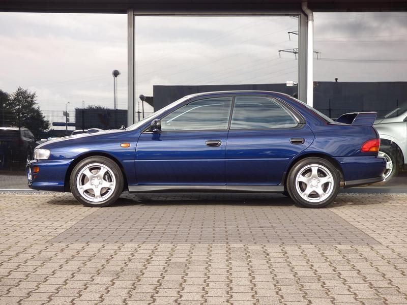 Occasion Subaru Impreza GT 218 PK (160 kW) 1999 Blauw, metallic lak Sedan