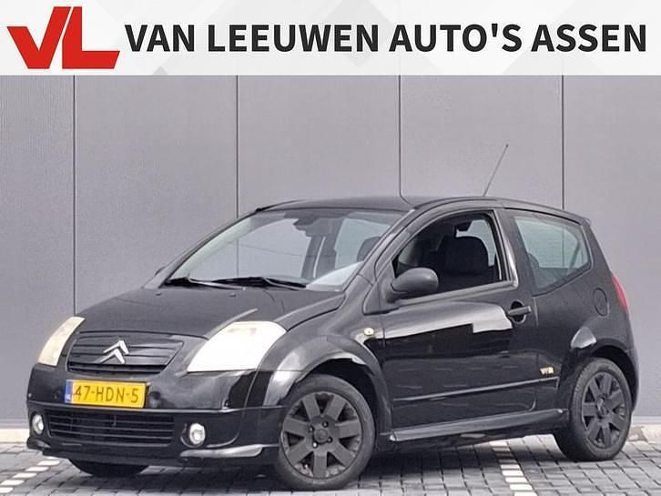 Zwart Gebruikt 2005 Citroën C2 VTR Sport Hatchback | € 1.448 (Eerlijke prijs) - Afbeelding 1/4