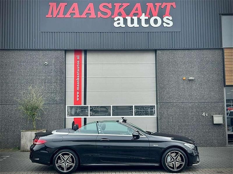 Zwart Gebruikt 2017 Mercedes C43 AMG AMG Cabriolet | € 42.950 (Eerlijke prijs) - Afbeelding 1/4