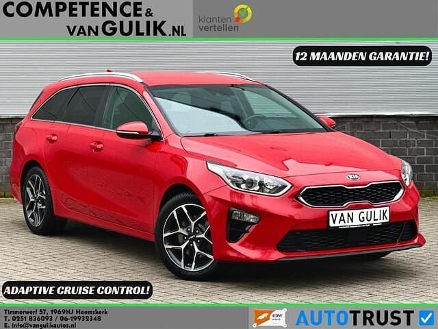 Rood Occasion 2019 Kia Ceed Sportswagon Stationwagen | € 17.950 (Goede deal) - Afbeelding 1/4