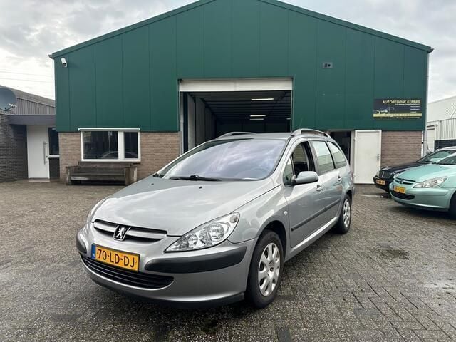 Grijs Gebruikt 2002 Peugeot 307 Stationwagen | € 1.499 (Duur) - Afbeelding 1/4