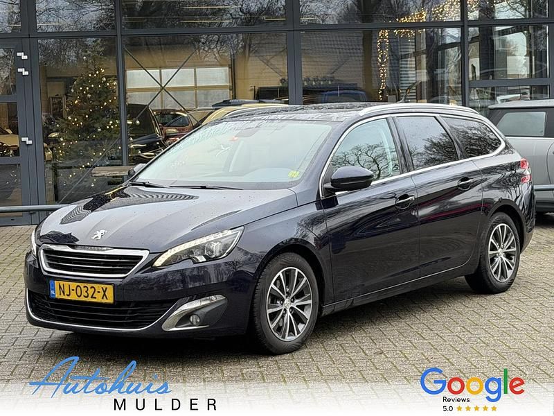 Occasion Peugeot 308 Premium 120 PK (88 kW) 2017 Blauw Stationwagen
