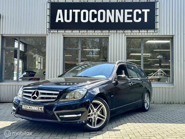 Zwart Gebruikt 2012 Mercedes C250 AMG Stationwagen | € 14.850 (Eerlijke prijs) - Afbeelding 1/4