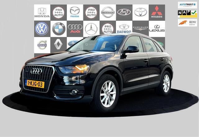 Zwart Gebruikt 2013 Audi Q3 Proline SUV | € 13.440 (Eerlijke prijs) - Afbeelding 1/4