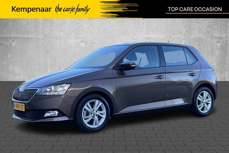 Bruin Gebruikt 2021 Skoda Fabia Ambition Hatchback | € 15.950 (Super prijs) - Afbeelding 1/4