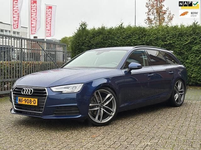 Blauw Gebruikt 2017 Audi A4 Proline Stationwagen | € 19.995 (Goede deal) - Afbeelding 1/4