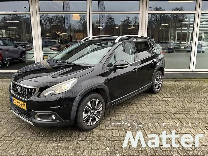 Zwart Occasion 2016 Peugeot 2008 Allure SUV | € 4.750 (Super prijs) - Afbeelding 1/4
