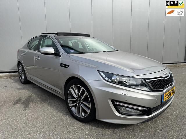 Grijs Gebruikt 2013 Kia Optima Sedan | € 7.250 - Afbeelding 1/4