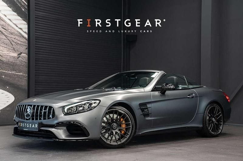 Grijs Occasion 2017 Mercedes SL63 AMG AMG Cabriolet | € 99.900 (Eerlijke prijs) - Afbeelding 1/4