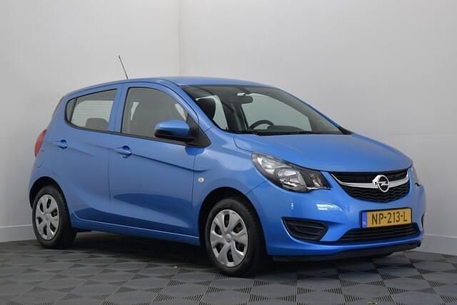 Blauw Occasion 2017 Opel Karl Edition Hatchback | € 9.450 (Eerlijke prijs) - Afbeelding 1/3