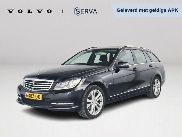 Zwart Gebruikt 2012 Mercedes C180 Avantgarde Stationwagen | € 11.900 (Eerlijke prijs) - Afbeelding 1/4