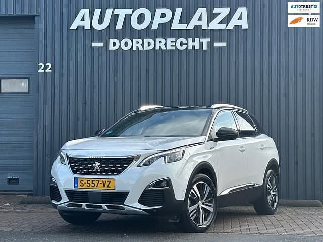 Wit Occasion 2019 Peugeot 3008 GT-line SUV | € 14.845 (Goede deal) - Afbeelding 1/4