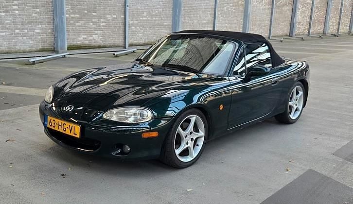 Groen Gebruikt 2001 Mazda MX5 Sportive Cabriolet | € 6.950 (Goede deal) - Afbeelding 1/4