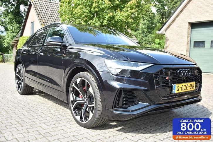 Zwart (metallic) Gebruikt 2019 Audi Q8 S-Line SUV | € 49.900 (Goede deal) - Afbeelding 1/4