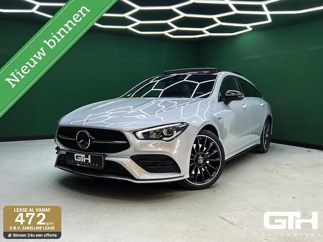 Grijs Gebruikt 2021 Mercedes CLA250 Shooting Brake AMG Stationwagen | € 28.450 (Eerlijke prijs) - Afbeelding 1/4