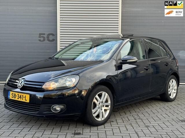 Occasion VW Golf VI Highline 105 PK (77 kW) 2010 Zwart Hatchback