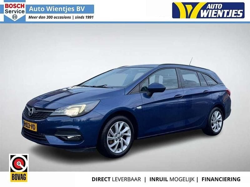 Blauw Gebruikt 2020 Opel Astra Edition Stationwagen | € 7.950 (Goede deal) - Afbeelding 1/4