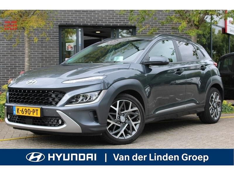 Grijs Gebruikt 2021 Hyundai Kona Premium SUV | € 24.950 (Duur) - Afbeelding 1/4