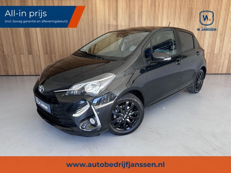 Zwart Gebruikt 2018 Toyota Yaris Hatchback | € 12.950 (Eerlijke prijs) - Afbeelding 1/4