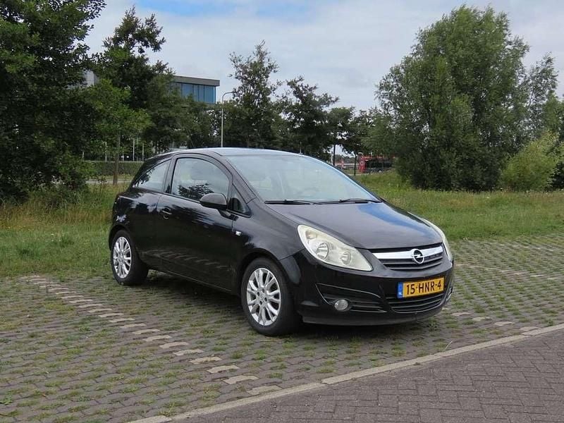 Zwart Gebruikt 2009 Opel Corsa Business MPV | € 2.599 (Goede deal) - Afbeelding 1/4