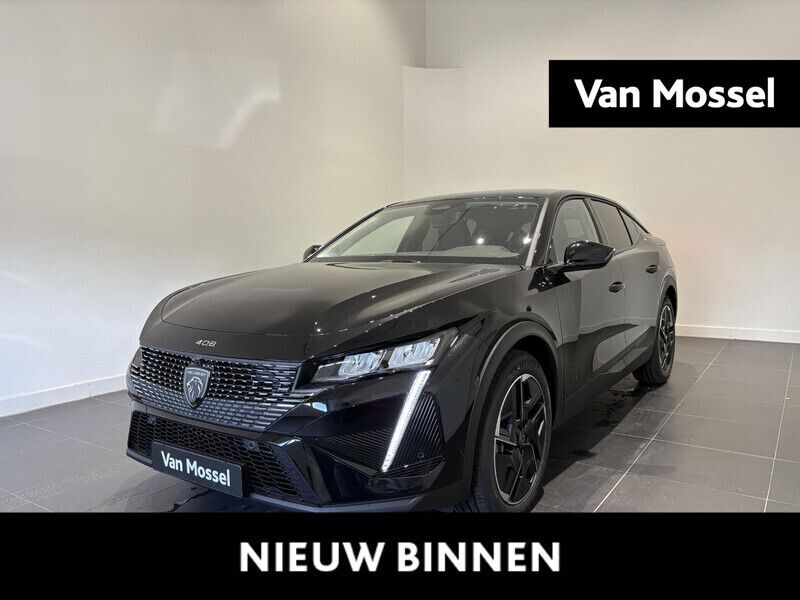 Zwart Nieuw 2025 Peugeot 408 Allure Sedan | € 54.940 - Afbeelding 1/3