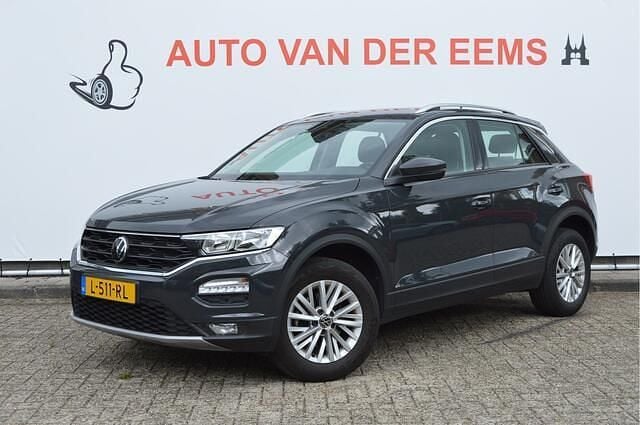 Grijs Gebruikt 2021 VW T-Roc SUV | € 25.900 (Super prijs) - Afbeelding 1/4