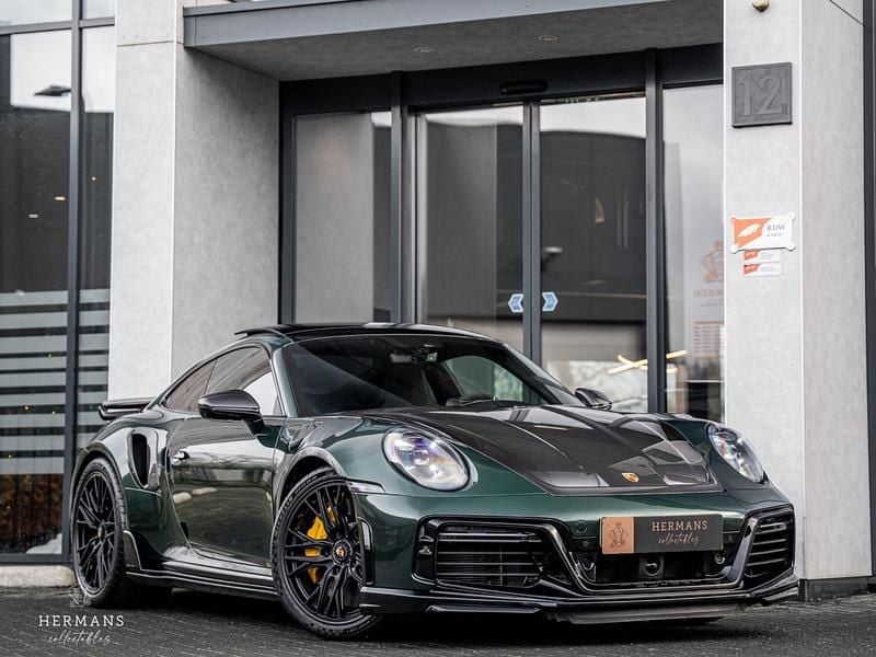 Zwart Occasion 2022 Porsche 911 Turbo S Coupé | € 269.950 - Afbeelding 1/4