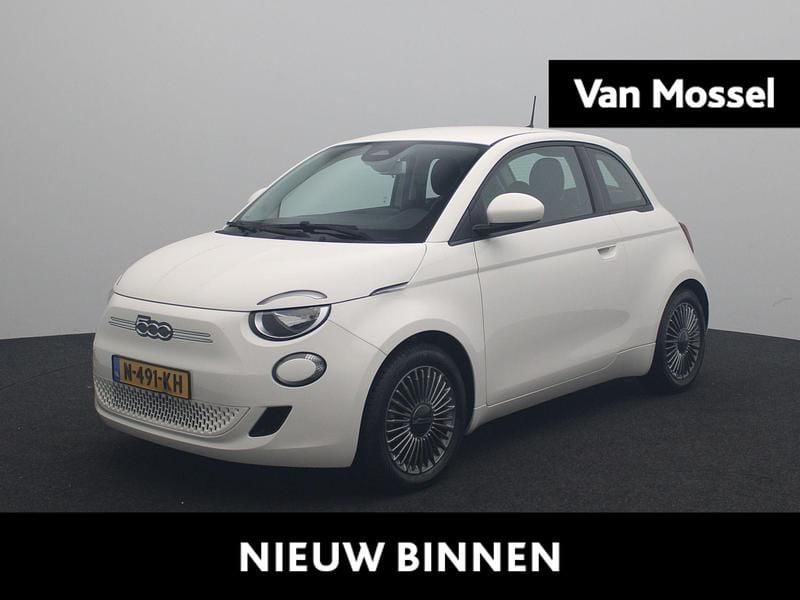 Wit Gebruikt 2021 Fiat 500e Passion Hatchback | € 15.845 (Goede deal) - Afbeelding 1/4