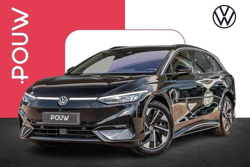 Zwart, metallic lak Nieuw 2025 VW ID.7 Business Sedan | € 53.450 (Eerlijke prijs) - Afbeelding 1/4