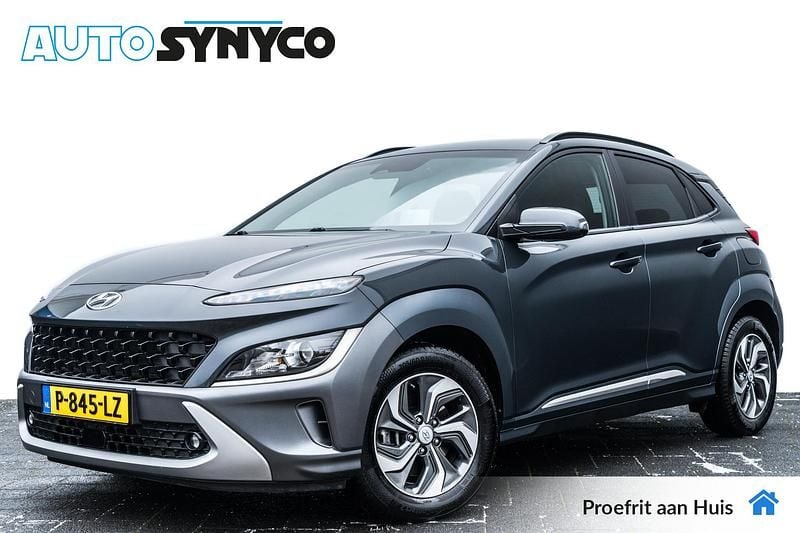 Grijs (metallic) Occasion 2022 Hyundai Kona SUV | € 20.900 (Goede deal) - Afbeelding 1/4