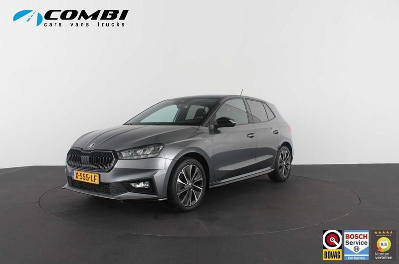 Grijs Gebruikt 2023 Skoda Fabia Monte Carlo Hatchback | € 22.950 (Eerlijke prijs) - Afbeelding 1/4