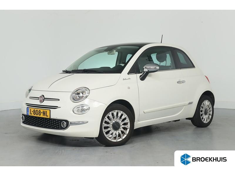 Wit Occasion 2021 Fiat 500 Dolcevita Hatchback | € 13.895 (Eerlijke prijs) - Afbeelding 1/4