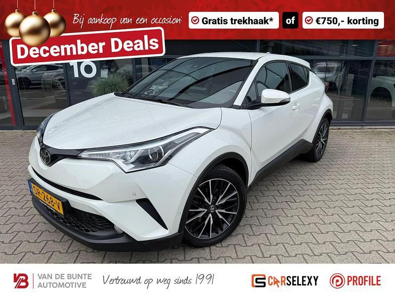 Wit Gebruikt 2018 Toyota C-HR Executive SUV | € 18.600 (Eerlijke prijs) - Afbeelding 1/3
