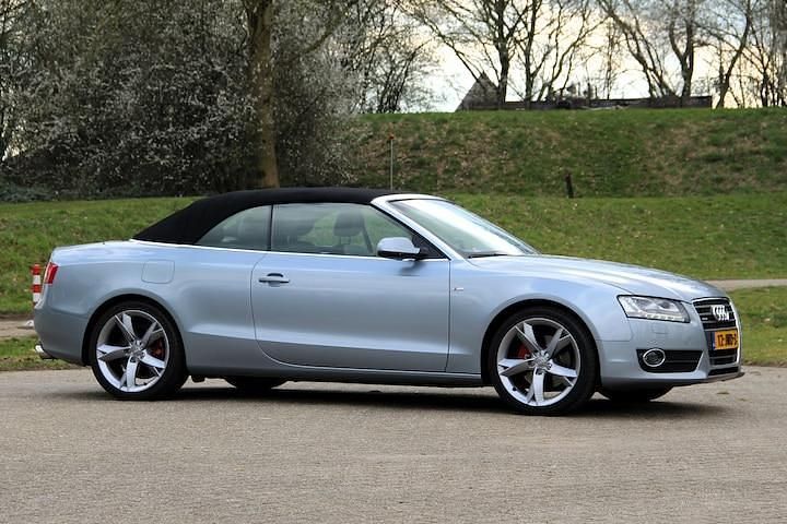 Occasion Audi A5 Cabriolet 211 PK (155 kW) 2009 Zilver Cabriolet