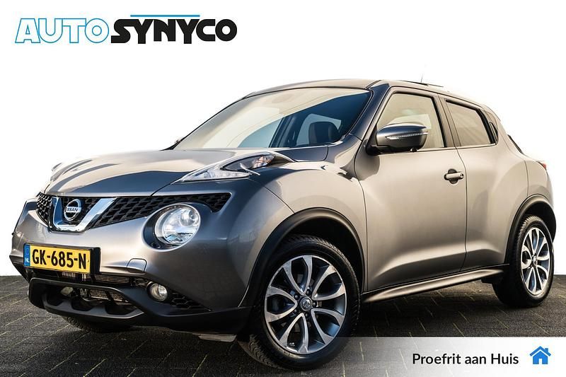 Grijs (metallic) Gebruikt 2015 Nissan Juke 360º SUV | € 9.750 (Eerlijke prijs) - Afbeelding 1/4