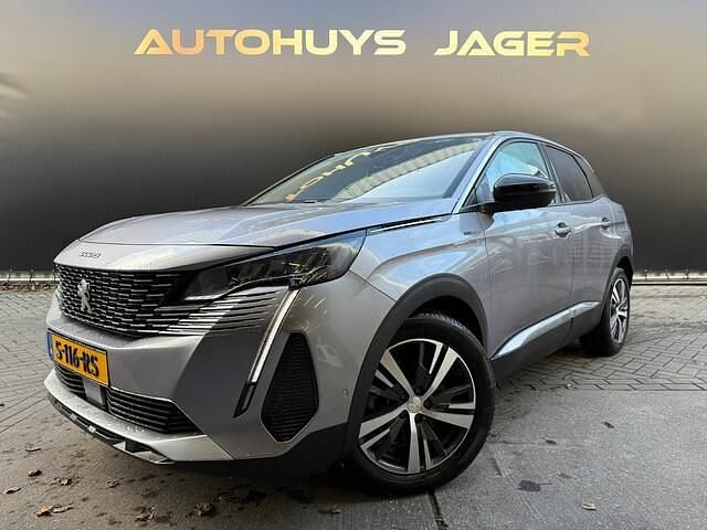 Grijs (metallic) Occasion 2022 Peugeot 3008 Business-Line SUV | € 23.950 (Super prijs) - Afbeelding 1/4