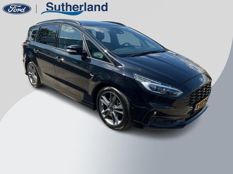 Zwart, metallic lak Gebruikt 2021 Ford S-MAX ST-Line MPV | € 33.400 (Goede deal) - Afbeelding 1/4