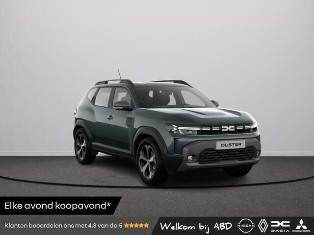 Cedar green (groen mica) Nieuw 2025 Dacia Duster Journey SUV | € 36.025 (Eerlijke prijs) - Afbeelding 1/4