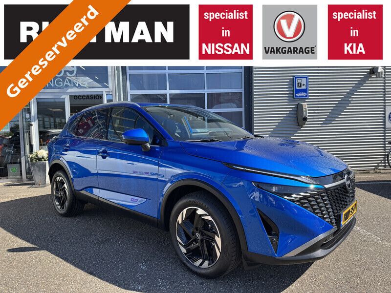Blauw Gebruikt 2024 Nissan Qashqai N-Connecta SUV | € 34.950 (Eerlijke prijs) - Afbeelding 1/4
