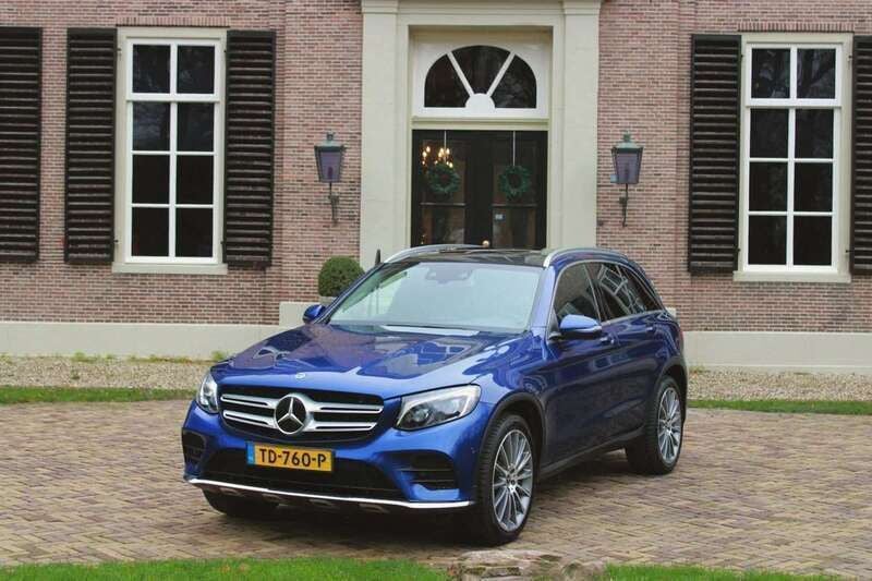 Blauw Gebruikt 2018 Mercedes GLC350 Stationwagen | € 29.999 (Eerlijke prijs) - Afbeelding 1/4