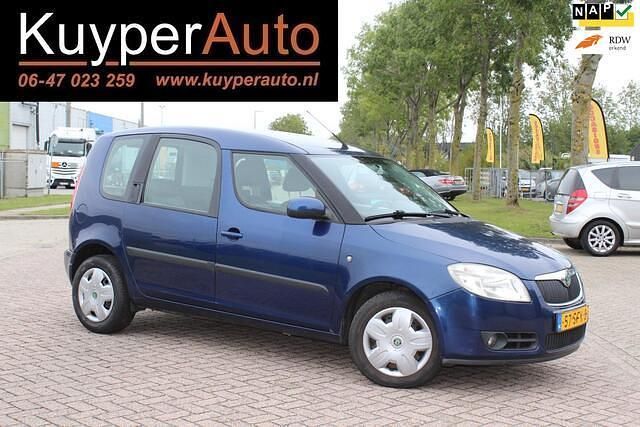 Blauw Gebruikt 2007 Skoda Roomster MPV | € 1.750 (Eerlijke prijs) - Afbeelding 1/4