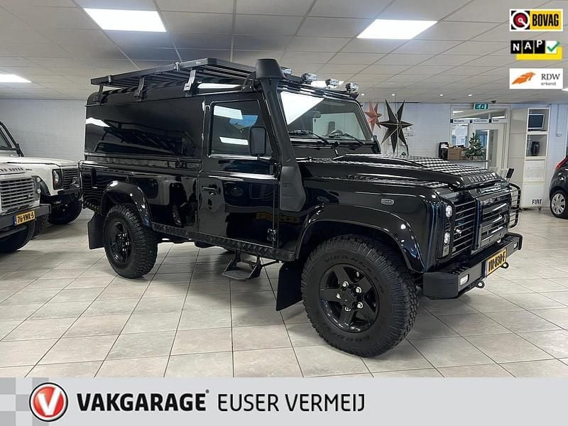 Zwart Gebruikt 2015 Land Rover Defender Stationwagen | € 49.950 (Super prijs) - Afbeelding 1/4