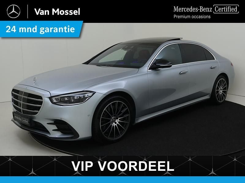 Grijs Gebruikt 2021 Mercedes S500 AMG line Sedan | € 89.945 (Super prijs) - Afbeelding 1/4
