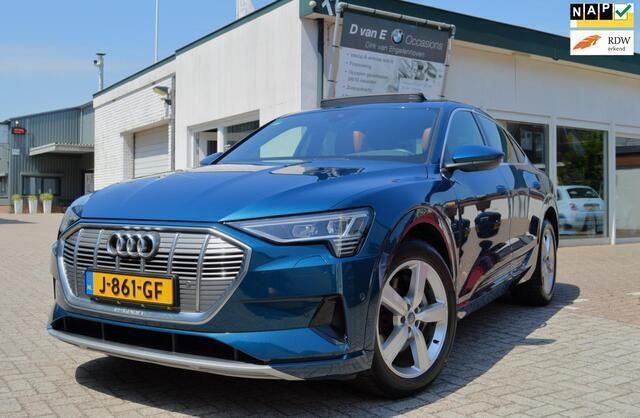 Blauw Gebruikt 2020 Audi e-tron Sportback Business SUV | € 30.950 (Goede deal) - Afbeelding 1/4