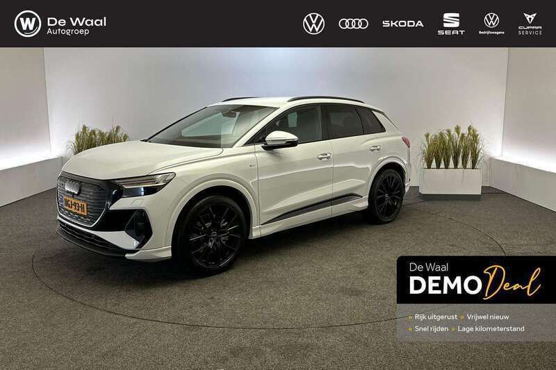 Wit Gebruikt 2025 Audi Q4 e-tron S-Line SUV | € 48.890 (Goede deal) - Afbeelding 1/3