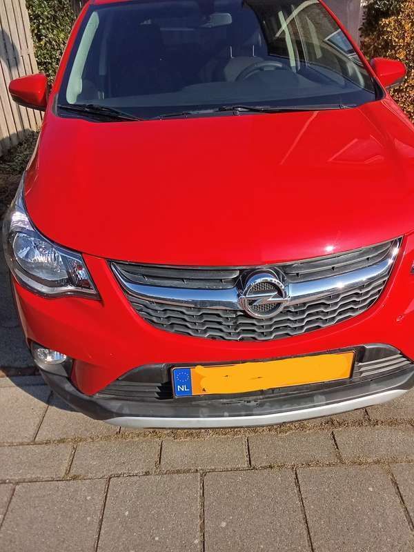 Rood Gebruikt 2019 Opel Karl Edition Hatchback | € 9.950 (Eerlijke prijs) - Afbeelding 1/4