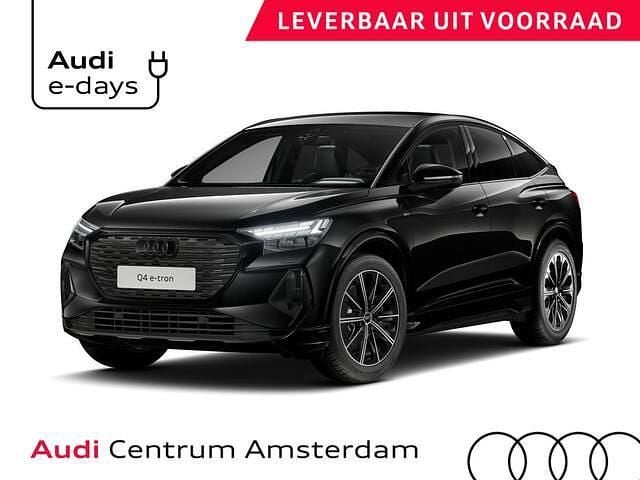 Zwart Nieuw 2026 Audi Q4 Sportback e-tron Competition SUV | € 57.859 (Eerlijke prijs) - Afbeelding 1/4