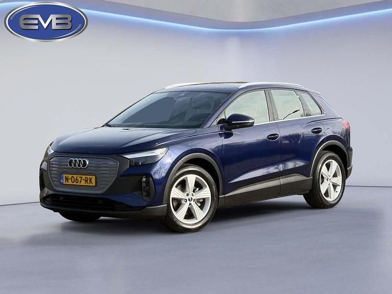 Blauw (metallic) Occasion 2021 Audi Q4 e-tron SUV | € 22.345 (Goede deal) - Afbeelding 1/4