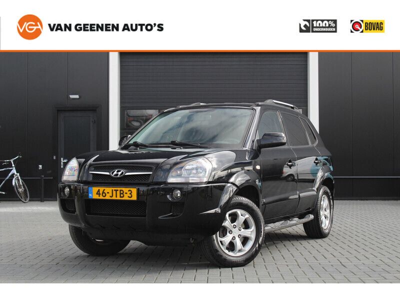 Zwart Gebruikt 2009 Hyundai Tucson Style SUV | € 4.500 (Eerlijke prijs) - Afbeelding 1/4